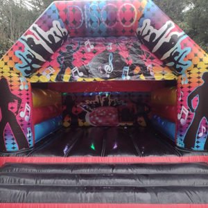 Adult Disco Bouncy Castle