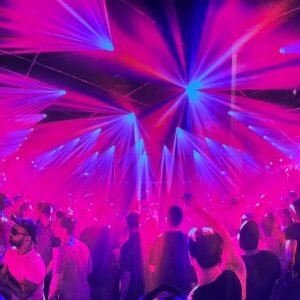 Uv Backdrop Nightclub