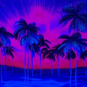 Uv Backdrop Trees